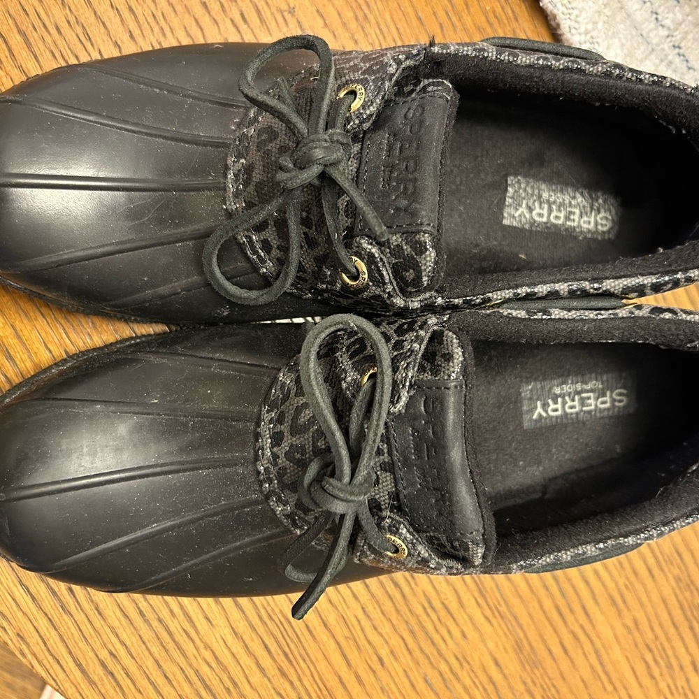 Sperry Men's Black Duck Shoes